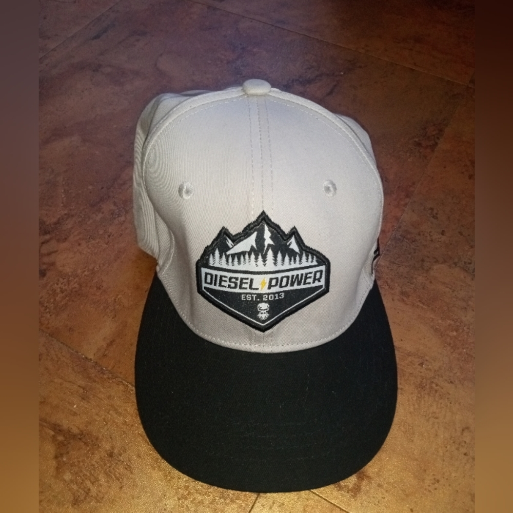 NWOT Diesel power cap grey and black